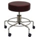 Show product details for Non-Magnetic MRI Adjustable Stool, 16" to 22" with 2" Dual Wheel Casters