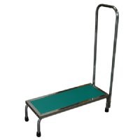 MRI Non-Magnetic Step Stool with Single 41" Handrail