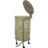 MRI Non-Magnetic Stainless Steel Hamper with Lid