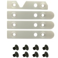 MRI White Plastic Railing Guides Non-Magnetic