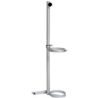 MRI Oxygen Pole for Aluminum Wheelchair, Non-Ferromagnetic