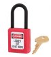 Show product details for MRI Non-Magnetic 15ft Yellow Chain with Red Padlock