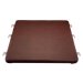 Show product details for MRI 22" Wide Solid Seat Upholstery for Heavy Duty MRI Wheelchair Non-Magnetic