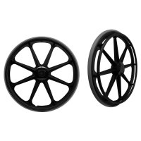 MRI 24" Rear Wheel complete, fits 22" and 24" Non Ferro Aluminum Wheelchairs