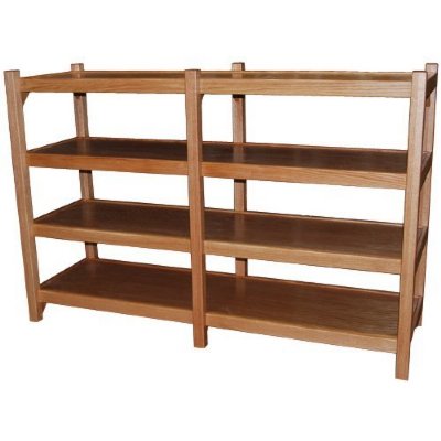 MRI Non-Magnetic Solid Oak Shelving without Casters