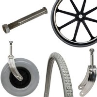 Wheels for MRI Wheelchairs