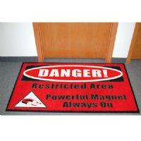 MRI Non-Magnetic Custom Carpeted Floor Mat