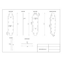 Static Treated Aqua Transfer Board, Choose Size