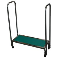 MRI Non-Magnetic Step Stool with Dual 41" Handrails