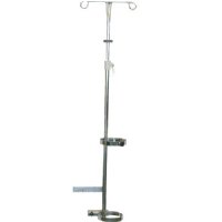 MRI Non-Magnetic I.V. & Oxygen Holder For Wheelchair