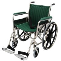 20" Wide Non-Magnetic MRI Wheelchair w/ Detachable Footrests