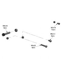 Show product details for MRI Non-Magnetic Replacement Hardware Set