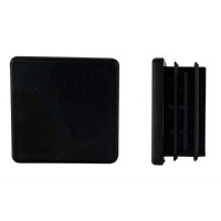 Show product details for MRI Non-Magnetic Square Plastic Plug, Black