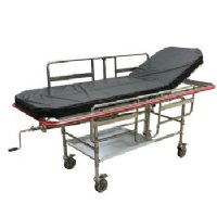 MRI Non-Magnetic Fixed Bariatric Stretcher With Fowler Crank 600lb. Capacity