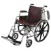 Show product details for 18" Wide Non-Magnetic MRI Wheelchair w/ Flip Back Arms and Detachable Footrests