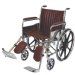 Show product details for 20" Wide Non-Magnetic MRI Wheelchair w/ Detachable Elevating Legrests