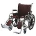 Show product details for 22" Wide Non-Magnetic MRI Wheelchair w/ Detachable Elevating Legrests
