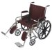 Show product details for 24" Wide Non-Magnetic MRI Wheelchair w/ Detachable Elevating Legrests