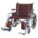 Show product details for 26" Wide Non-Magnetic MRI Bariatric Wheelchair w/ Detachable Elevating Legrests